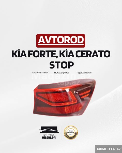 "Kia Forte, Kia Cerato 2019-2023" stopu — Bakı