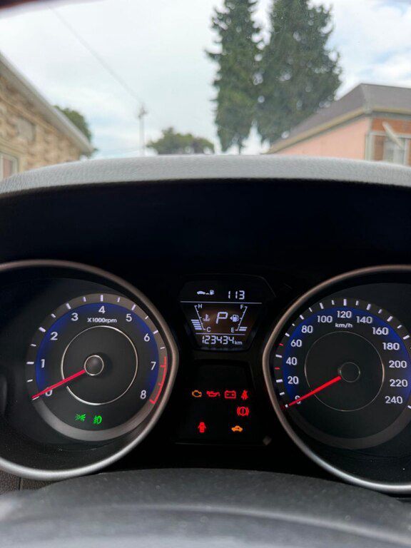 Hyundai Elantra, 1.8 L, 2014 il, 123 434 km 35-BX-443 — Avtomobillər, Qazax (10)