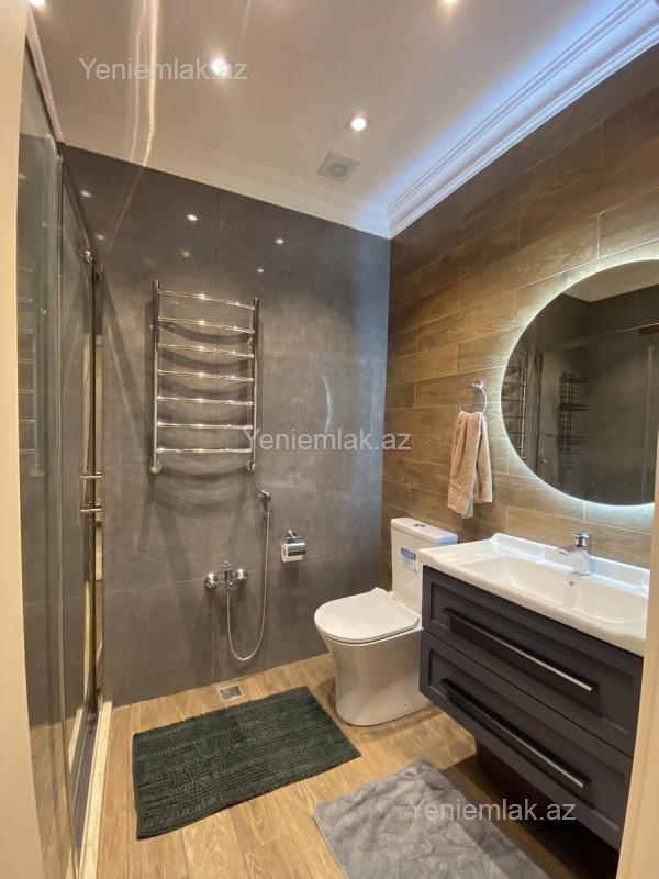 Kirayə 2 otaqlı Bina evi menzil (Yeni tikili), 75 m², Nəsimi rayonu — Mənzil, Bakı (4)