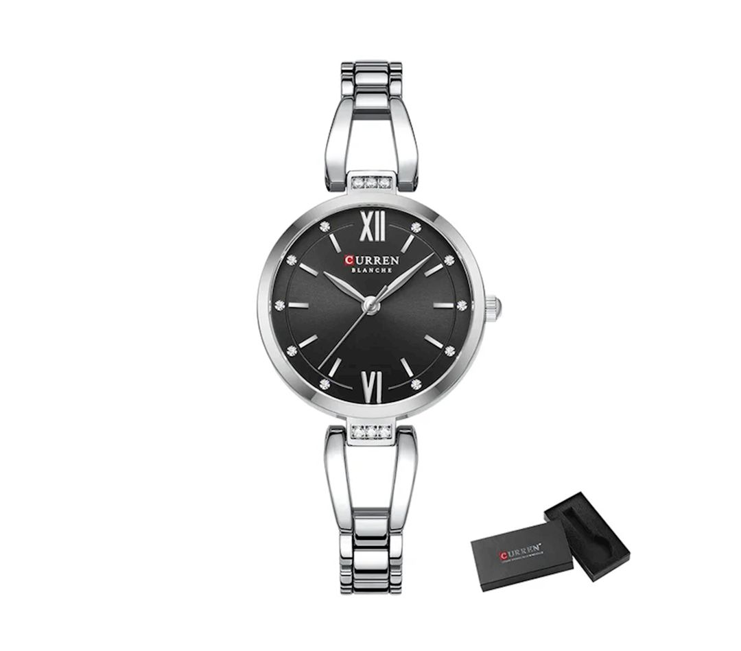 Qol saatı Curren 9092 Silver/Black — Mallar, Bakı