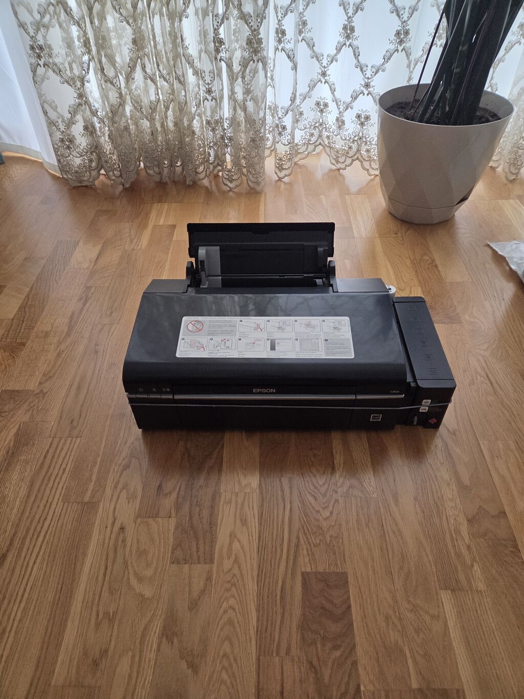 Epson L800 foto printer - 6 rəngli orijinal Epson Micro Piezo çap — Printerləri, Bakı (3)