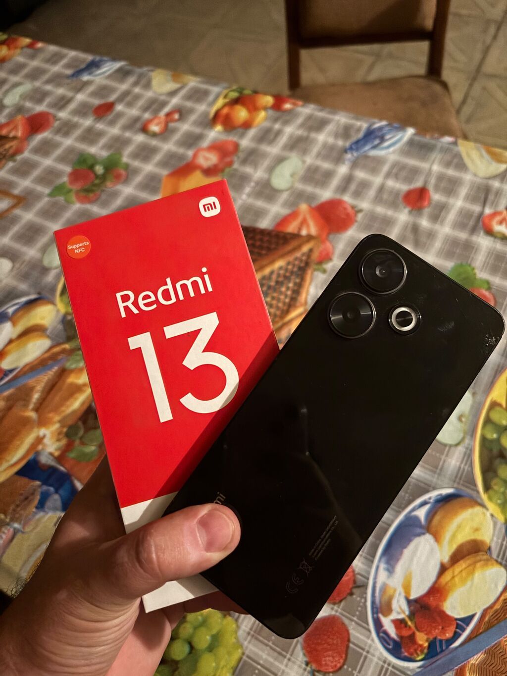 Redmi 13, 256 GB, rəng - Qara, Barmaq izi, İki sim kartlı, Sənədlərlə — Xiaomi, Mingəçevir (2)