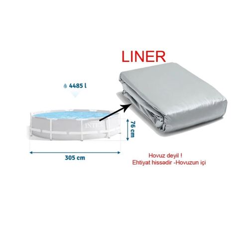 Intex 10084 (12448) hovuz örtüyü 305x76 sm karkas hovuz üçün dəyişən — 140 ₼ · Bakı · Hovuzlar Intex 10084 (12448) hovuz örtüyü 305x76 sm karkas hovuz üçün dəyişən — Bakı
