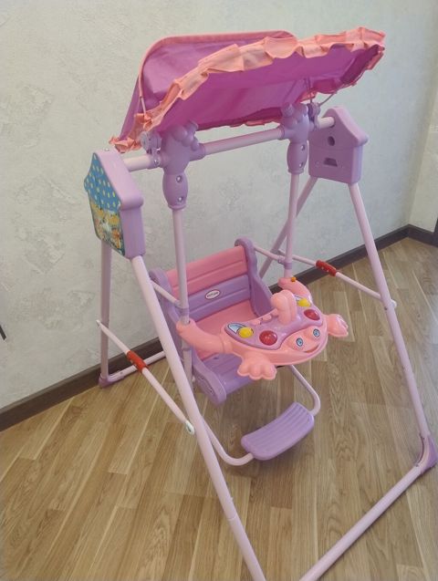 Uşaq yelləncəyi – Baby Land - Rəng: çəhrayı/bənövşəyi tonlarda — 30 ₼ · Bakı · Yelləmə maşınları Uşaq yelləncəyi – Baby Land - Rəng: çəhrayı/bənövşəyi tonlarda — Bakı