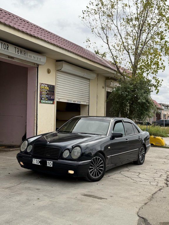 Mercedes E 230, 2.3 L, 1998 il, 458 000 km — Avtomobillər, Şirvan (7)