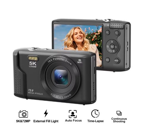 Digital Camera 5K 72MP — Bakı