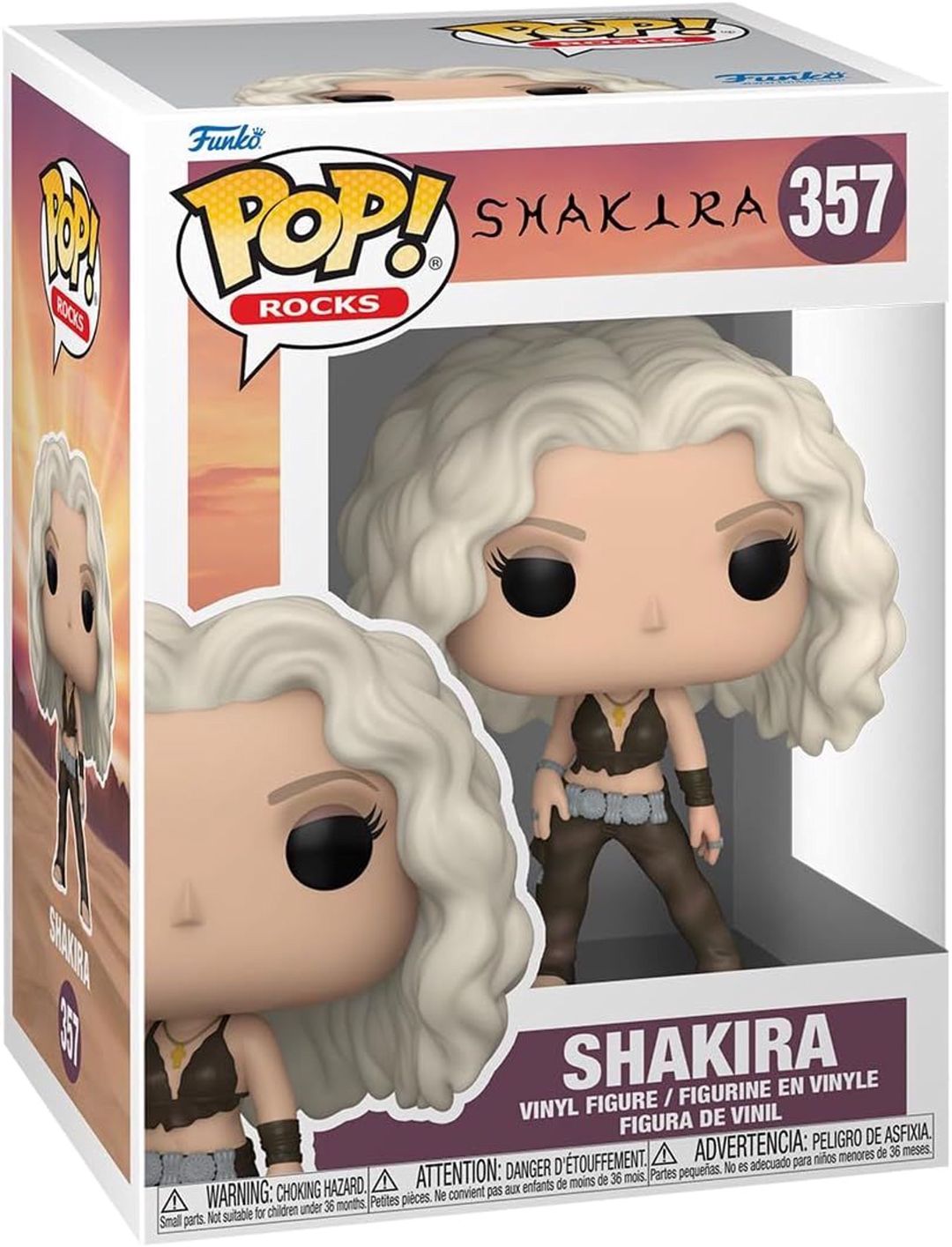 Fiqur Funko POP Rocks: Shakira (Whenever/Wherever), vinil, 10 sm, 3+ yaş — Mallar, Bakı (2)