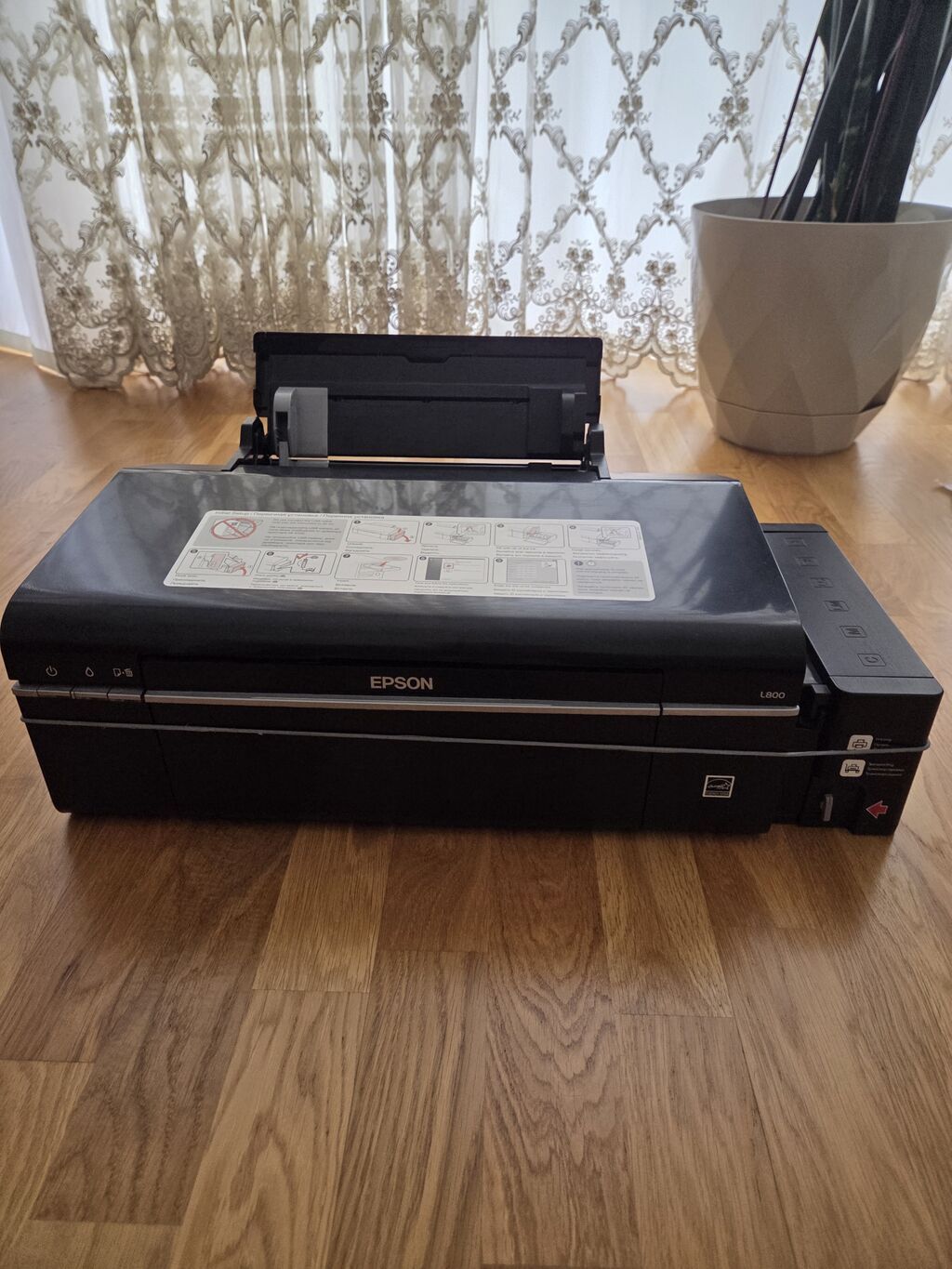 Epson L800 foto printer - 6 rəngli orijinal Epson Micro Piezo çap — Printerləri, Bakı (2)