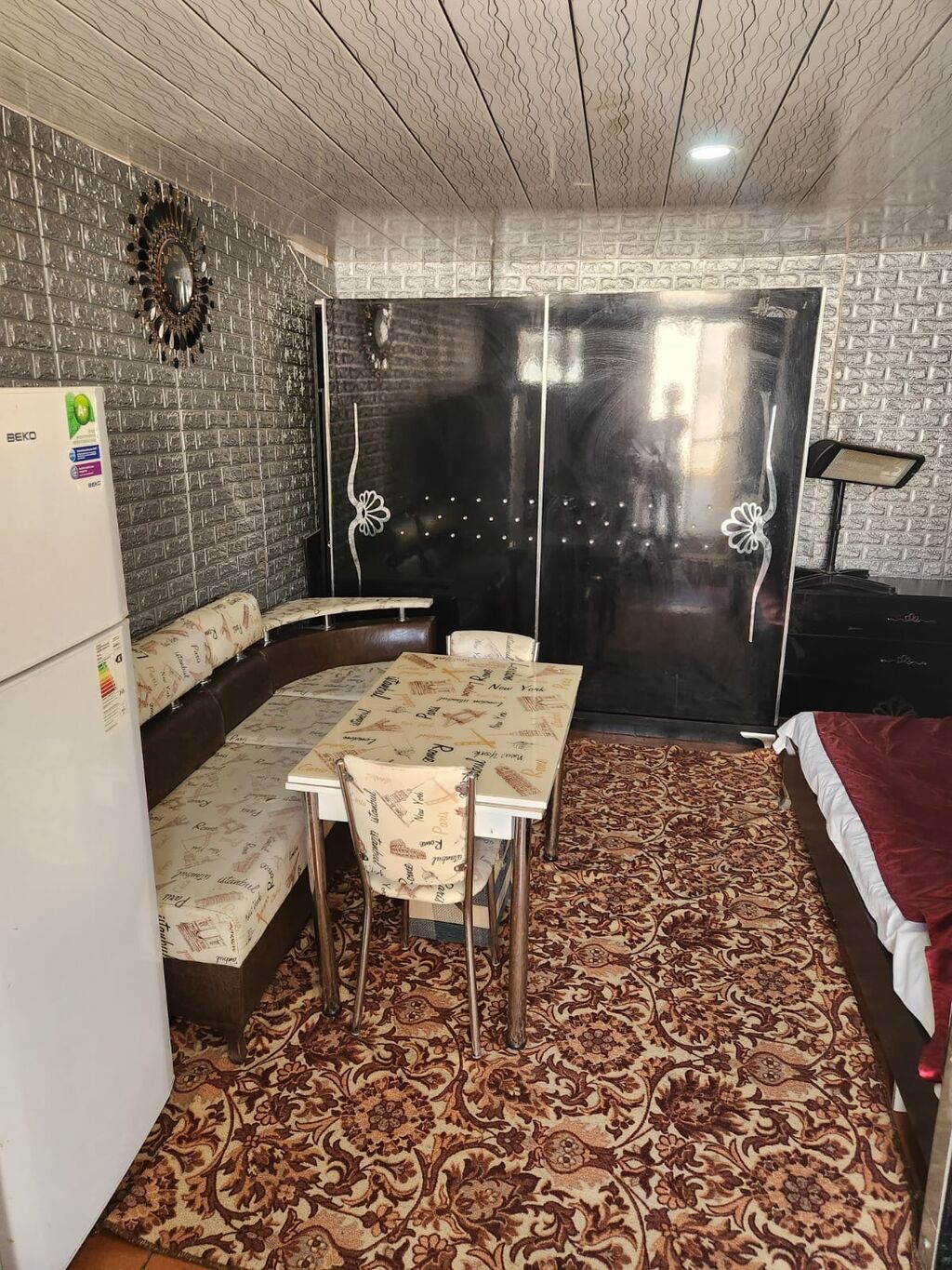 Kirayə üçün tam mebellı kiçik studio tipli mənzil - Plan: Açıq — Mənzil, Masazır (4)