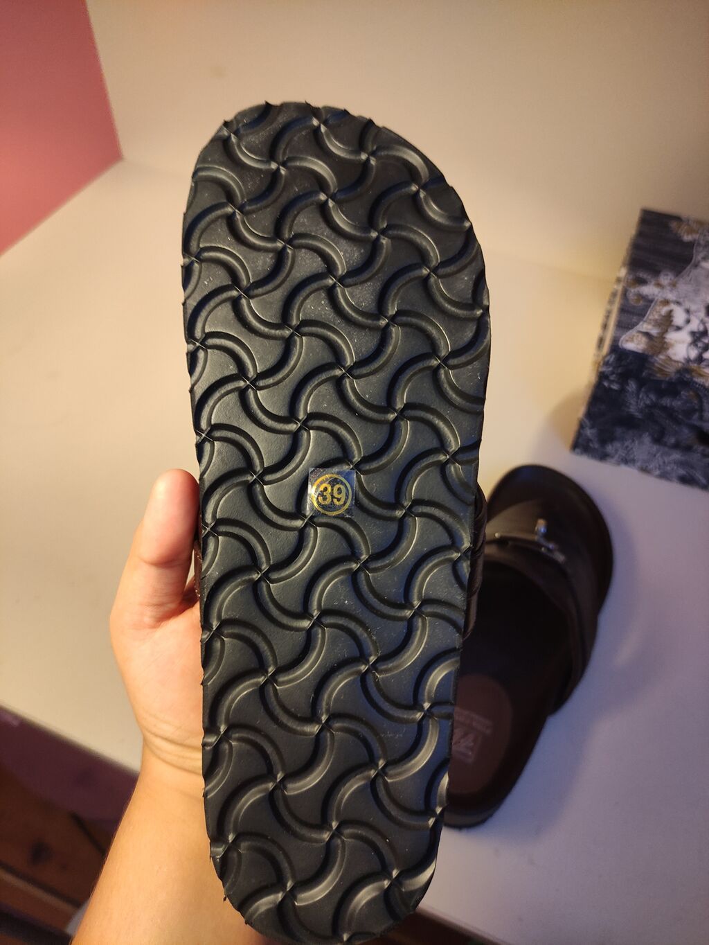 Kişi üçün dəridən barmaqarası sandal – Freda Lion Original Shoes — Sandalya, Bakı (3)