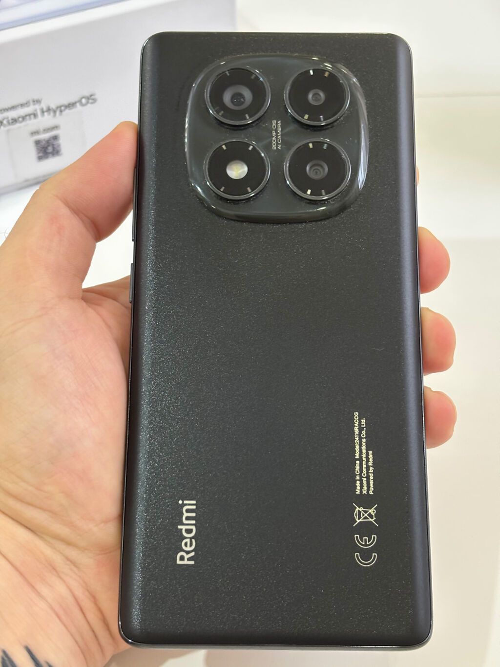 Redmi Note 14 Pro, 512 GB, rəng - Qara, Sensor, Barmaq izi, İki sim kartlı — Xiaomi, Bakı (3)