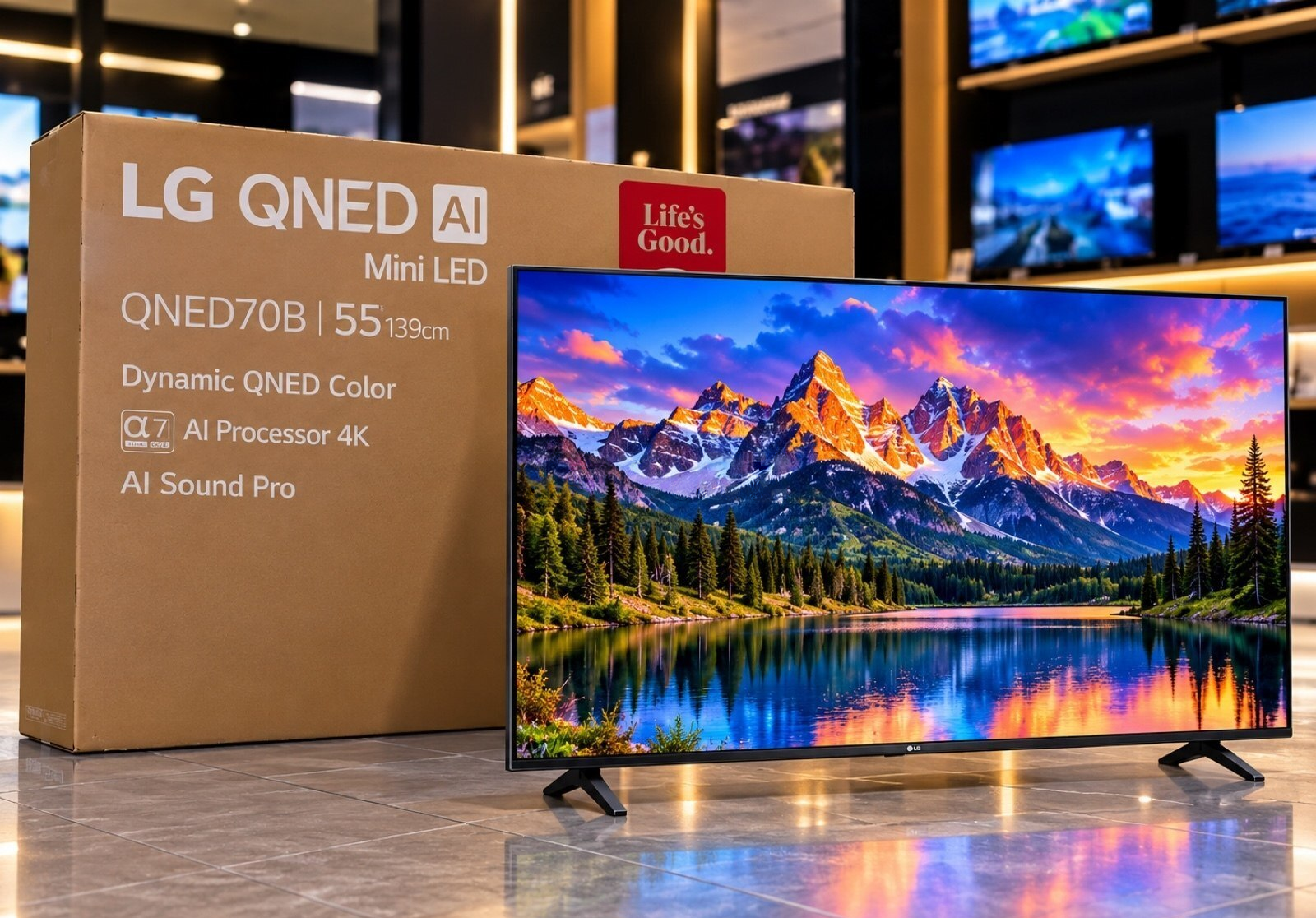 LG Televizor 55" Qned — 1 399 ₼ · Bakı · Televizorlar LG Televizor 55" Qned — Bakı