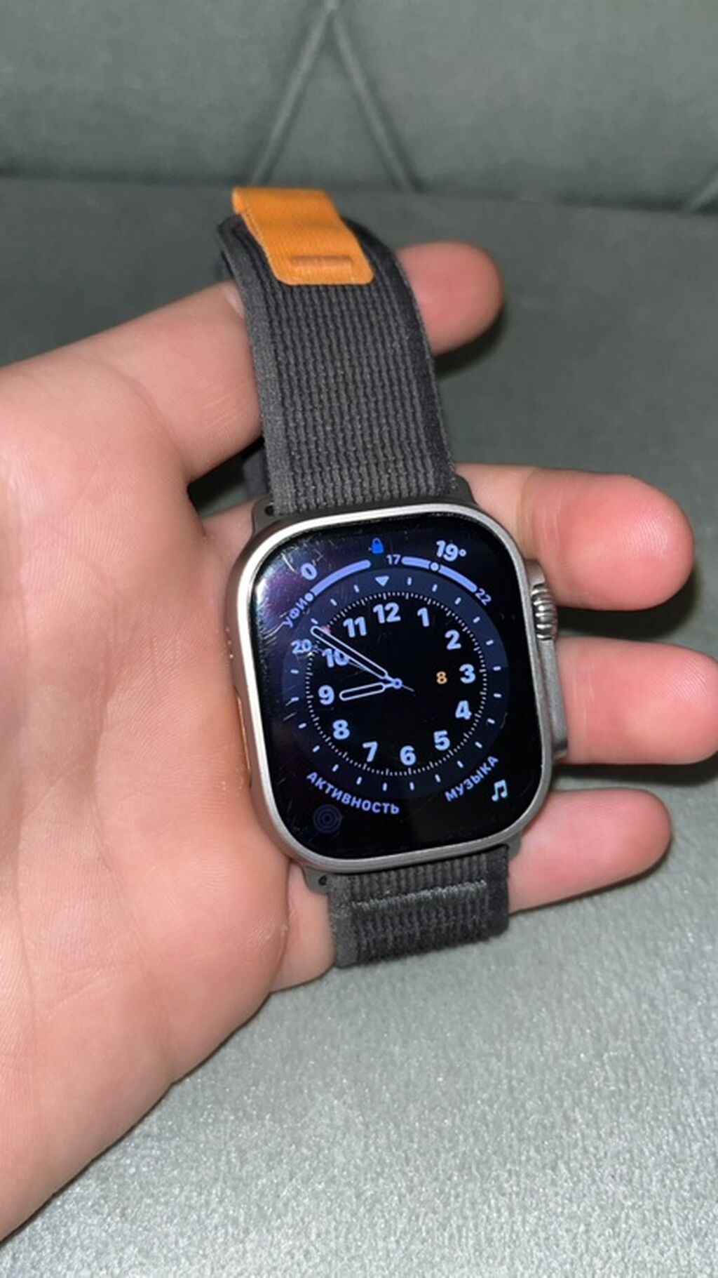 Apple Watch Ultra 2,zavod 89 pil Birinci sahibiyem,cox seliqeli — Ağıllı saatlar, Masazır