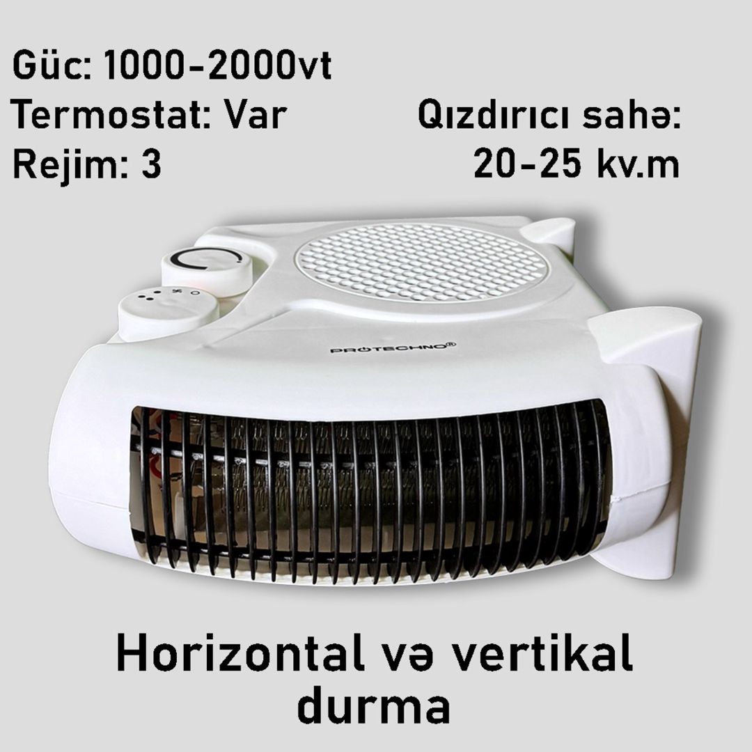 Hava qızdırıcısı "ProTechno 301" — Ev texnikası, Bakı (2)