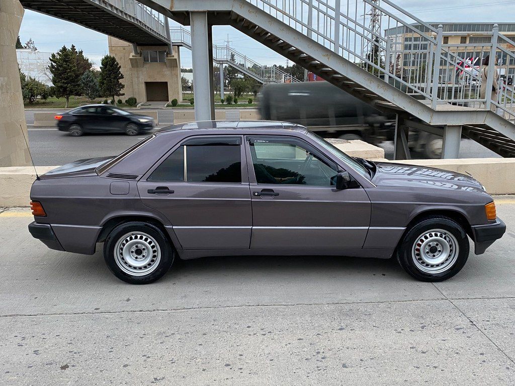 Mercedes 190, 2.0 L, 1990 il, 275 000 km 10-VZ-520 — Avtomobillər, Bakı (11)