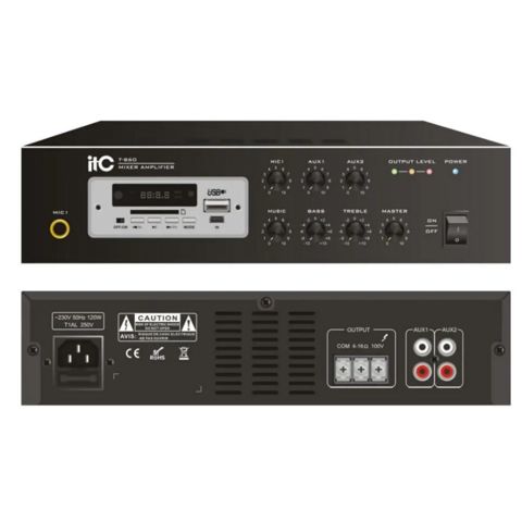 ITC T-B60 gücləndirici RMS60W с USB / SD — Bakı