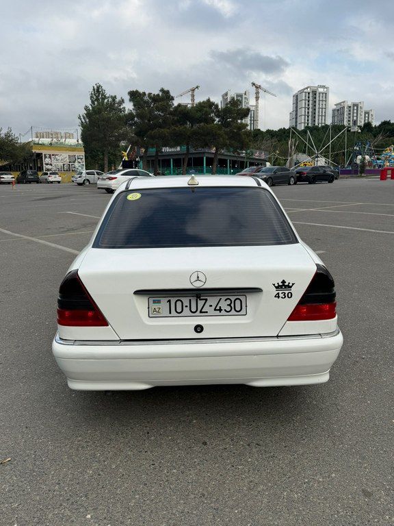 Mercedes C 180, 1.8 L, 1995 il, 615 344 km 10-UZ-430 — Avtomobillər, Bakı (2)
