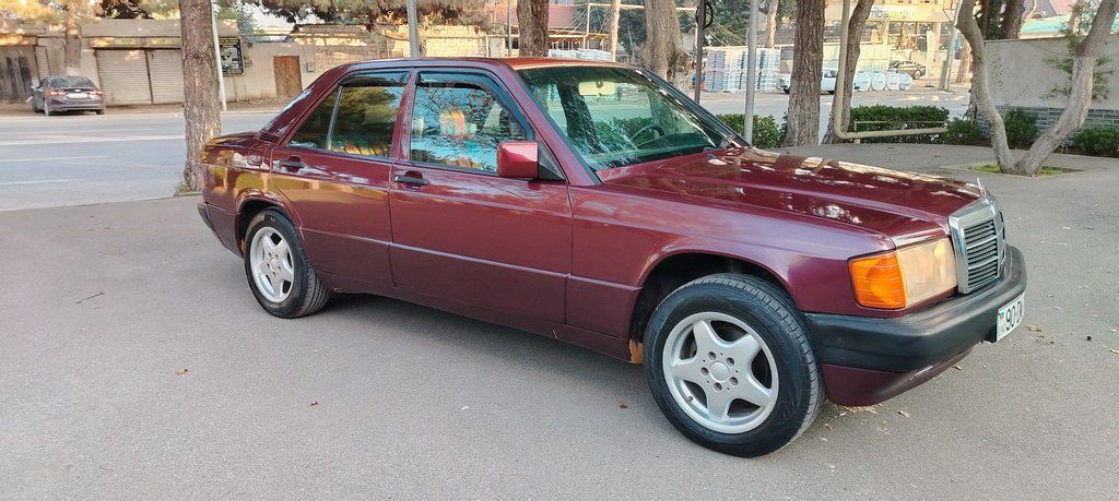 Mercedes 190, 1.8 L, 1992 il, 425 000 km 90-DM-183 — Avtomobillər, Bakı (8)