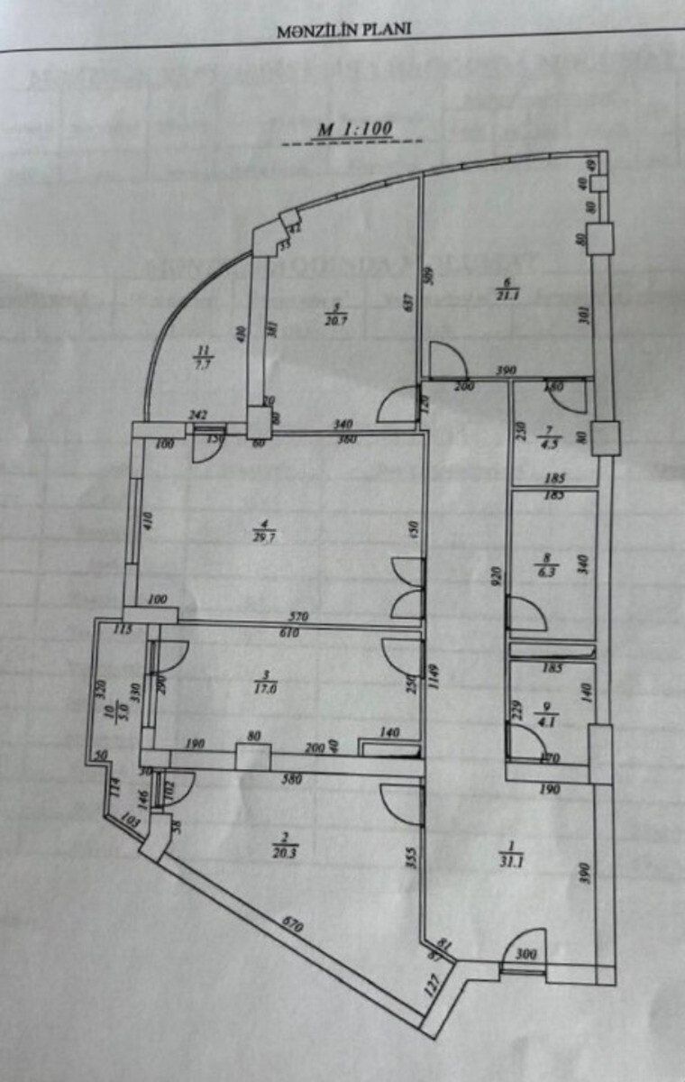 Satılır 4 otaqlı yeni tikili 168 m² — Mənzil, Bakı (2)