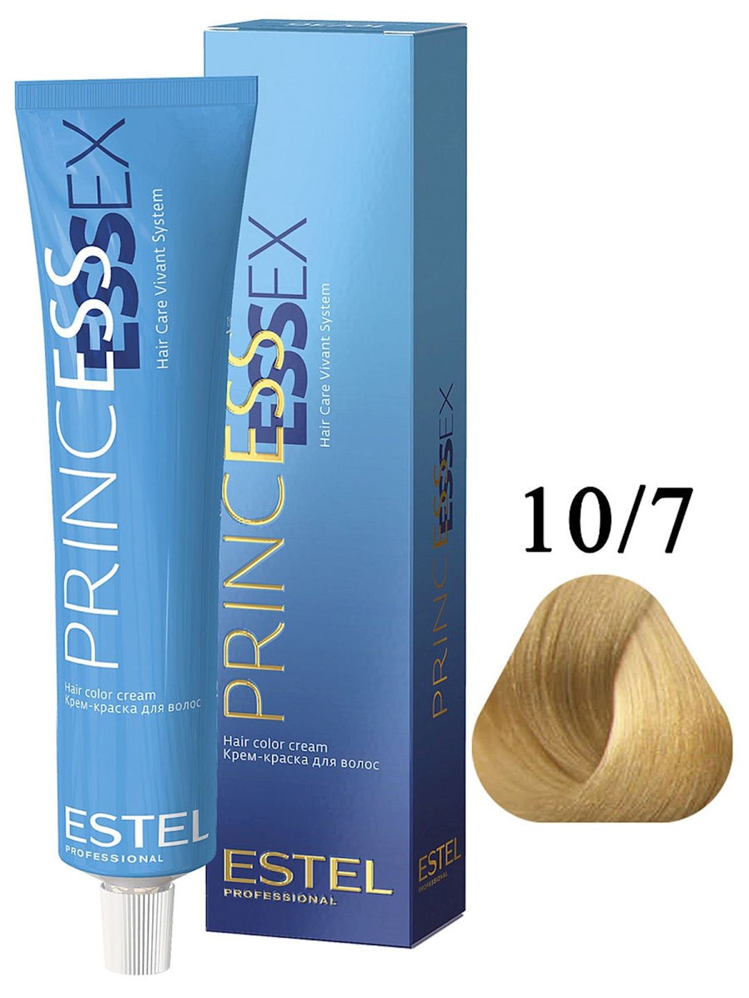 Saçlar üçün krem-boya Estel Professional Princess Essex 10/7 Açıq sarışın qəhvəyi 60 ml — Mallar, Bakı
