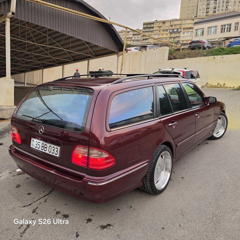 Mercedes E 200, 2.0 L, 1999 il, 380 000 km — Avtomobillər, Bakı (7)