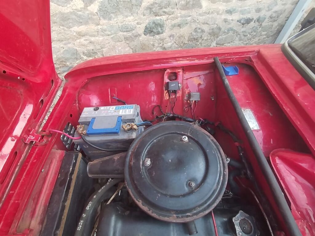 VAZ 2101, qırmızı rəngdə sedan - Kuzov: klassik “Jiquli” dizaynı 60-BU-486 — Avtomobillər, Tovuz (8)