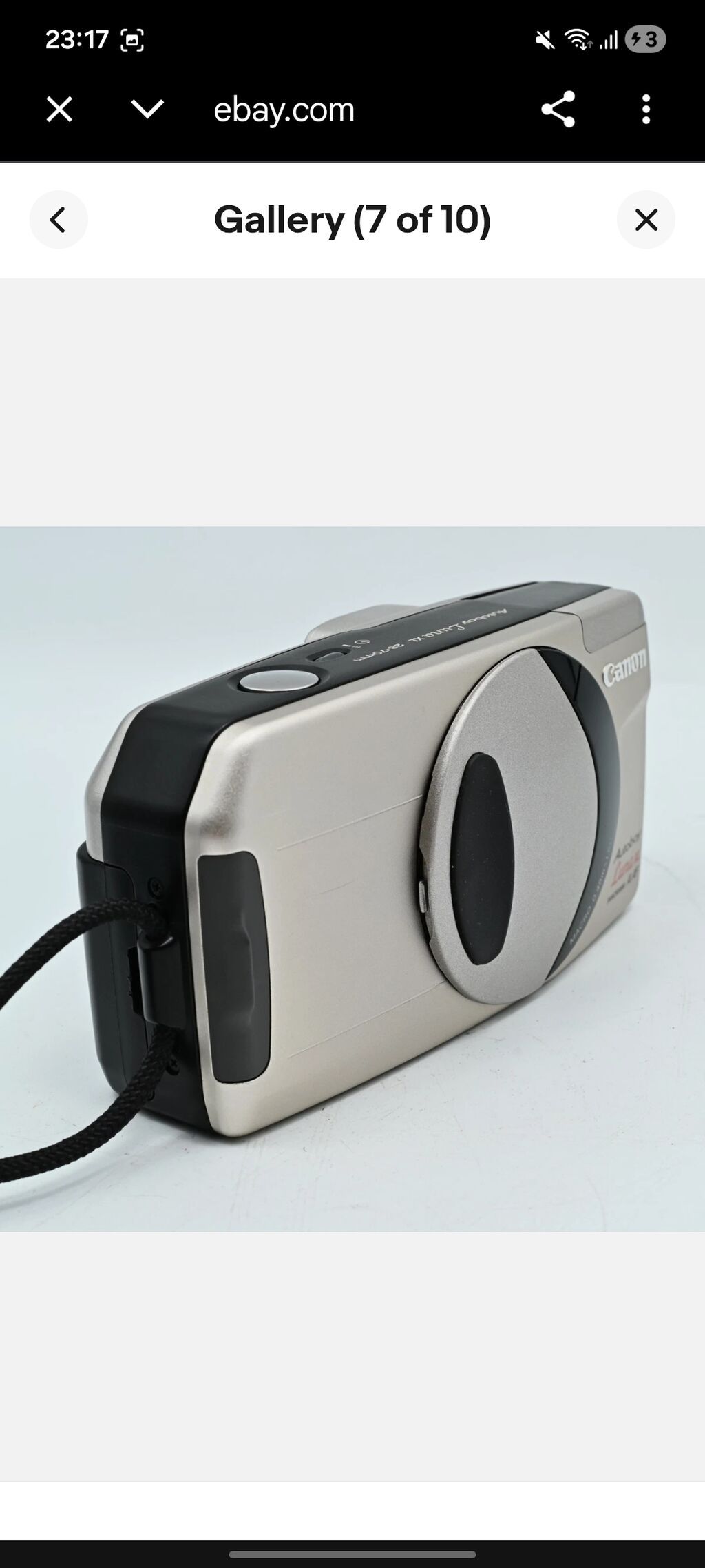 Canon Autoboy Luna XL (Panorama AiAF) 35mm plyonka fotoaparatı — Fotoaparat, Bakı (7)