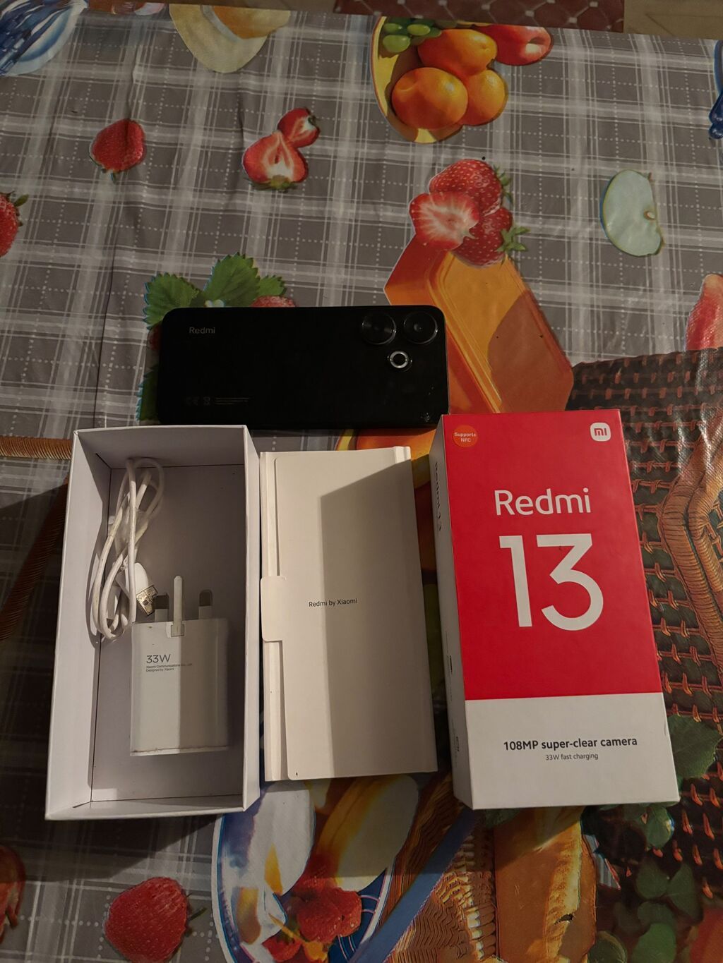 Redmi 13, 256 GB, rəng - Qara, Barmaq izi, İki sim kartlı, Sənədlərlə — Xiaomi, Mingəçevir