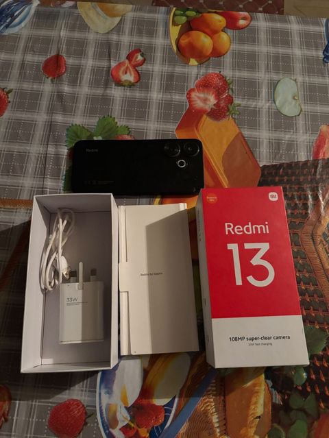Redmi 13, 256 GB, rəng - Qara, Barmaq izi, İki sim kartlı, Sənədlərlə — Mingəçevir