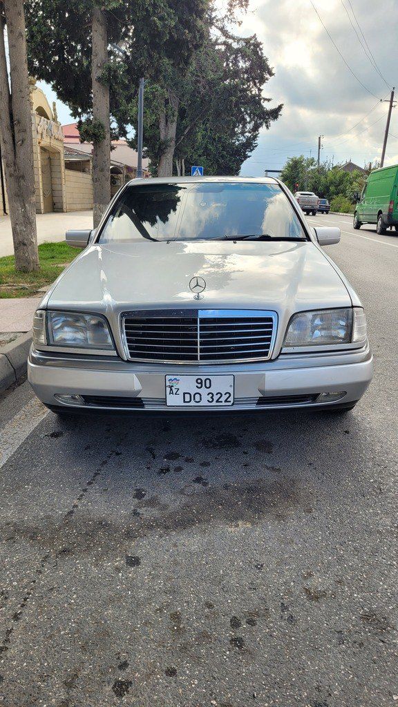 Mercedes C 200, 2.0 L, 1995 il, 320 000 km 90-DO-322 — Avtomobillər, Xaçmaz (2)