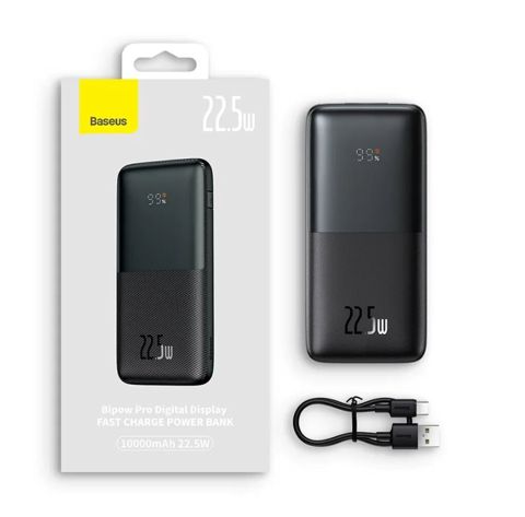Baseus Bipow Pro PPBD040001 10000mAh 22.5W Power Bank 10000 mAh — 75 ₼ · Bakı · Powerbank-lər Baseus Bipow Pro PPBD040001 10000mAh 22.5W Power Bank 10000 mAh — Bakı