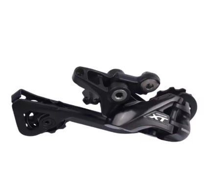 Velosiped üçün arxa ötürücü Shimano Deore XT Trekking RD-T8000, 10 sürət, Shadow RD, Uzun SGS, Qara - bikesport_49 — Mallar, Bakı (2)