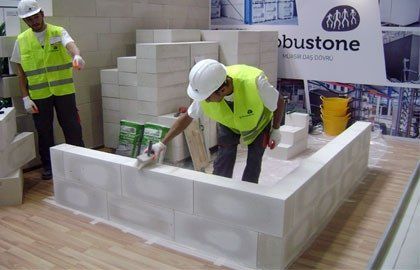 Məsaməli hörgü blokları "Gobustone" — 11.4 ₼ · Bakı · Təmir və inşaat Məsaməli hörgü blokları "Gobustone" — Bakı