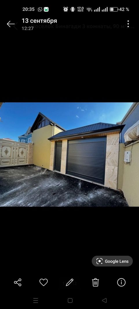 Satılır 3 otaqlı həyət evi/bağ evi 75 m² — Bakı