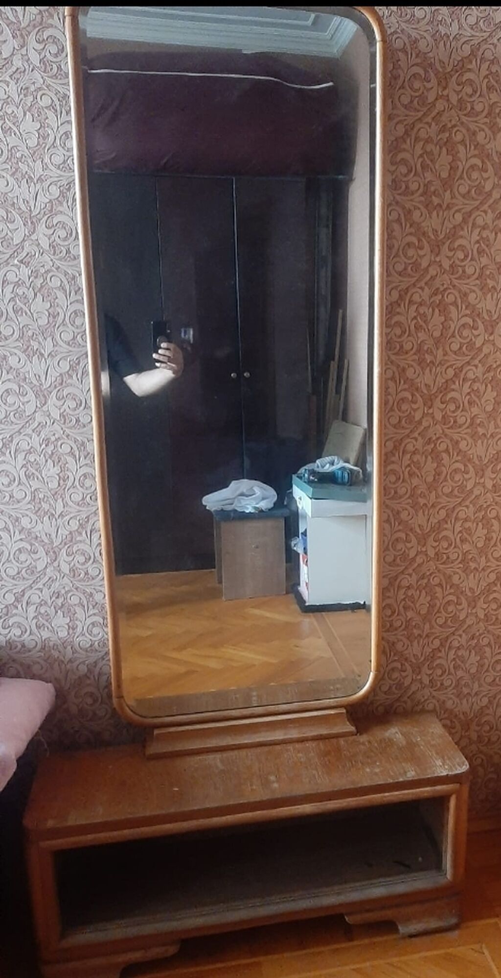 Güzgü Döşəmə üstü, Düzbucaqlı, Sadə, Çərçivə ilə — Aynalar, Bakı