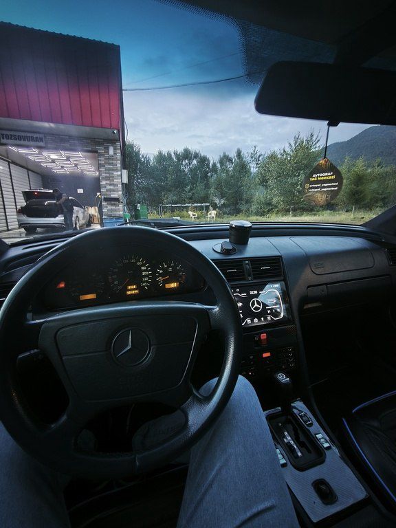 Mercedes C 200, 2.0 L, 1994 il, 500 000 km 10-UM-128 — Avtomobillər, Bakı (3)