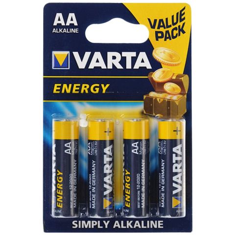 Batareya Varta Energy LR6 AA, 1.5 V, 4 əd — 10 ₼ · Bakı · Batareyalar və şarj cihazları Batareya Varta Energy LR6 AA, 1.5 V, 4 əd — Bakı