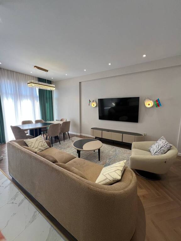 İcarəyə verilir 4 otaqlı yeni tikili 178 m² — Mənzil, Bakı (5)
