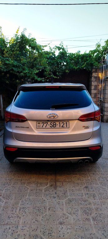 Hyundai Santa Fe, 2.2 L, 2012 il, 300 100 km 77-SB-121 — Avtomobillər, Bakı (2)