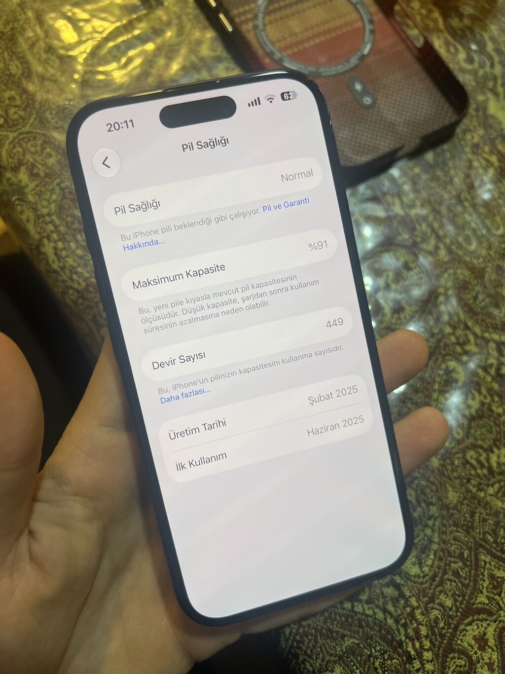 IPhone 16, 256 GB, Qara, Face ID — Apple iPhone, Bakı (3)