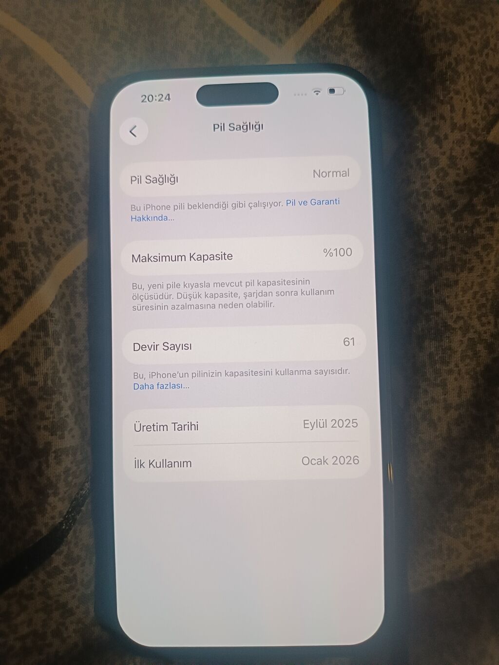 IPhone 16, Qara, Face ID — Apple iPhone, Novxanı (4)