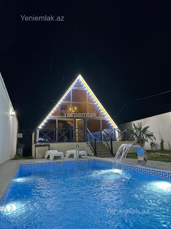 Günlük 3 otaqlı Həyət evi / Villa, 70 m², Qəbələ — Ev, villa, Qəbələ