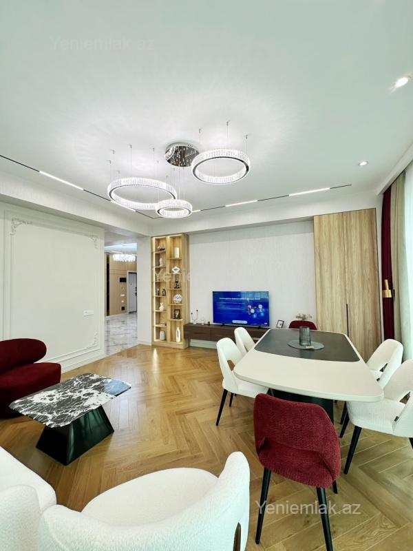 Satılır 3 otaqlı Bina evi menzil (Yeni tikili), 127 m², Nəsimi rayonu — Mənzil, Bakı (4)