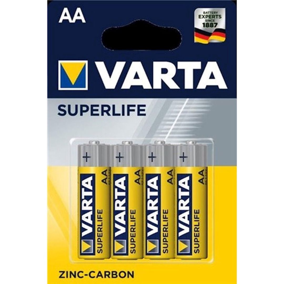 Batareya Varta Superlife AA BLI, 4 ədəd — Batareyalar və şarj cihazları, Bakı