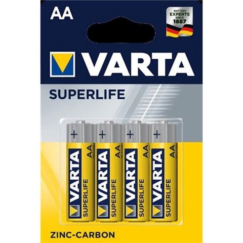 Batareya Varta Superlife AA BLI, 4 ədəd — 3 ₼ · Bakı · Batareyalar və şarj cihazları Batareya Varta Superlife AA BLI, 4 ədəd — Bakı
