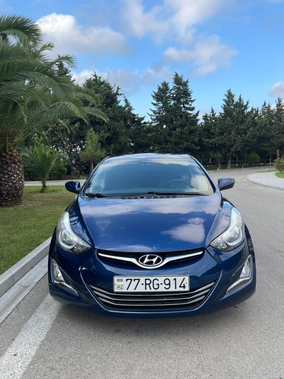 Hyundai Elantra, 1.8 L, 2014 il, 128 320 km 77-RG-914 — Avtomobillər, Bakı