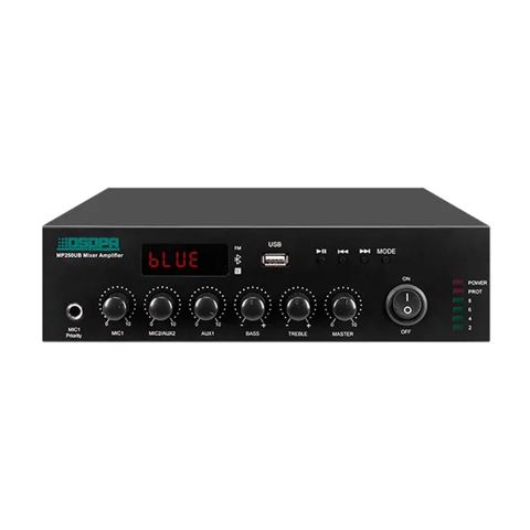 Peşəkar MP250UB Rəqəmsal Mikser Gücləndirici (250W) – Sənaye Akustik — Bakı