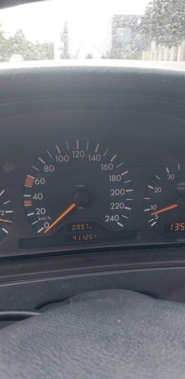 Mercedes E 200, 2.0 L, 1999 il, 411 576 km — Avtomobillər, Ağstafa (9)