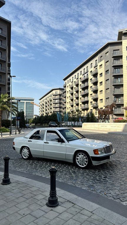 Mercedes 190, 1.8 L, 1991 il, 199 350 km 90-OO-185 — Avtomobillər, Bakı (3)