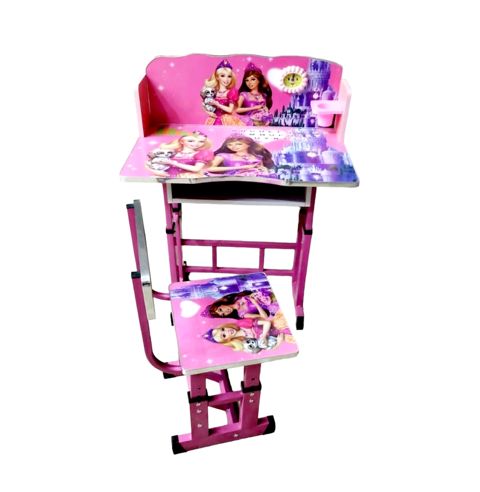 Məktəbli masası və oturacaq Barbie, 69x44 sm — Bakı